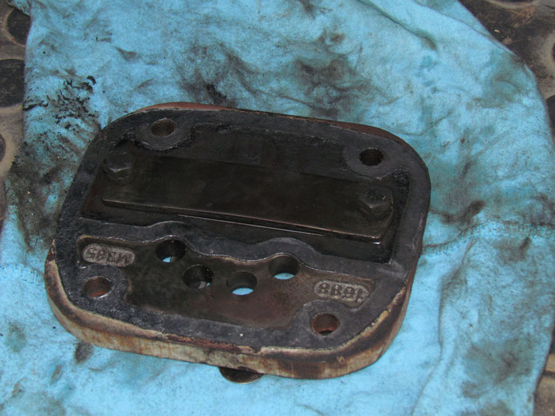 caja de valvular averiada